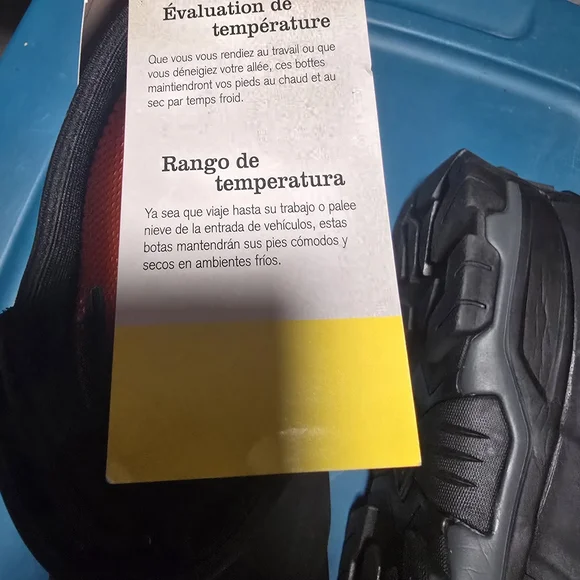 Men's Black Apex Waterproof Rain & Snow Boots - Picture 5 of 6